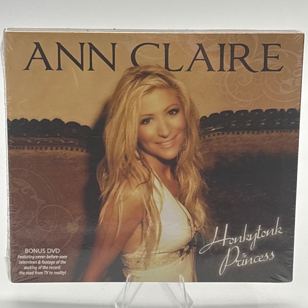 Ann Claire Honkytonk Princess CD DVD 2010‎ Country Music Sealed New